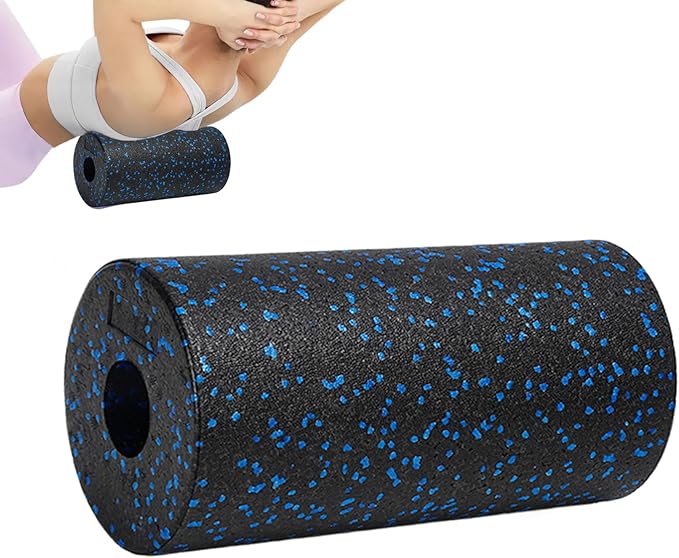 Foam Roller, Deep Tissue Massage Cylinder with Firm Support, Full Body Recovery Roller with Portable Design, Muscle Tension Relief Legs Arms Back, Neck Foot Yoga Pilates Stretching Exercise Travel - Bloomnest