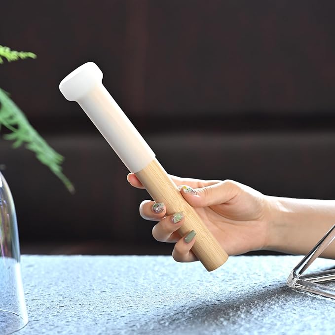 CVNC Crystal Singing Bowls Mallet Sound Bowl Healing Bowl Striker Mallet for Playing Crystal Meditation Yoga or Sound Baths - Bloomnest