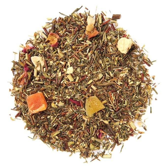 Organic Positively Tea Company, Island Breeze Rooibos Tea, Loose Leaf, 4 Ounce - Bloomnest