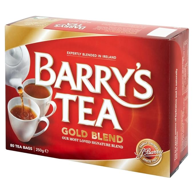 Barry's Tea Gold Blend 80ct 3-Pack (240 Teabags), Direct from Barry's Tea in Ireland - Bloomnest