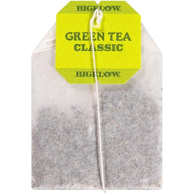 Bigelow Green Tea 28-Count Boxes (Pack of 6) Premium Bagged Green Tea Bright Antioxidant-Rich All Natural Medium-Caffeine Tea in Individual Foil-Wrapped Bags - Bloomnest