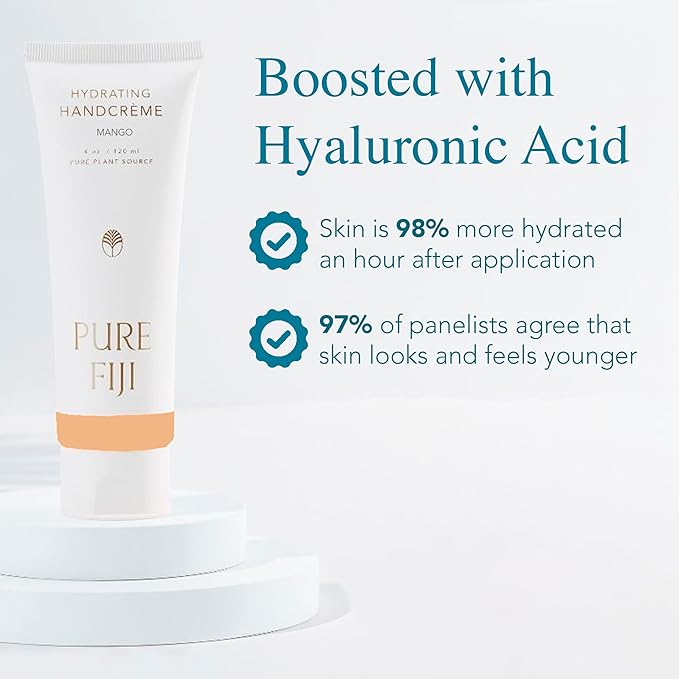 PURE FIJI Hydrating Hand Crème, Mango (4 oz/120ml) - Bloomnest