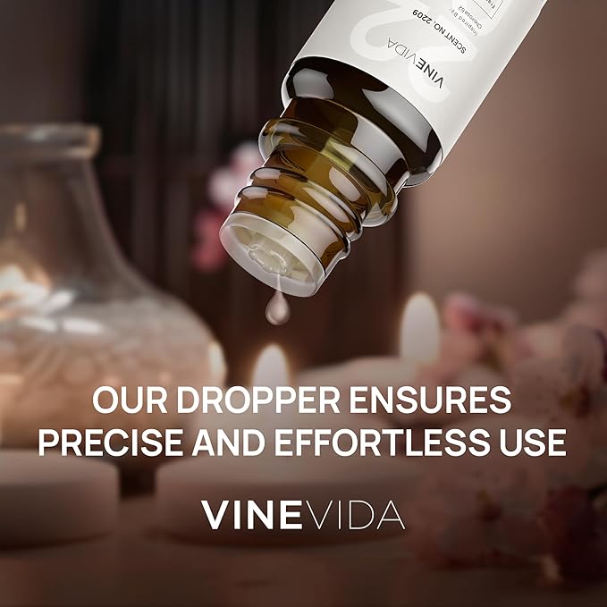 VINEVIDA [Set of 8] Chic Scents for Candle Making, Made in USA Candle Fragrance Oil, Soap Making Essential Oils, Diffuser Oil Scents - Bloomnest