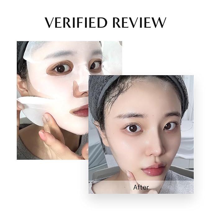 CELONIA Signature Bio Facial Sheet Mask, Stem Cell Deep Hydrating Face Mask, Anti Aging Treatment For Healthy Glowing Skin, Minimize Pores, Reduce Fine Line, Boost elasticity, Correct Redness 5 Count - Bloomnest