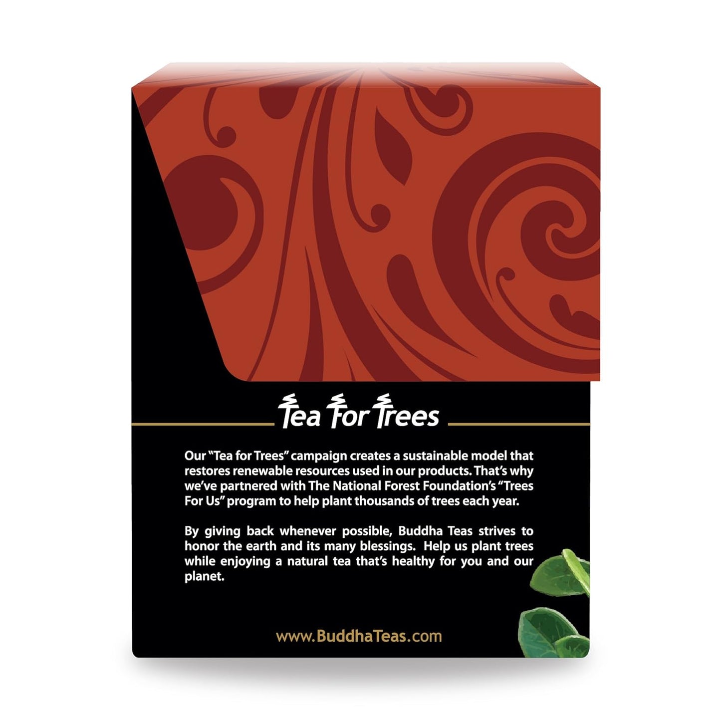 Buddha Teas - Uva Ursi Tea - Herbal Tea - Natural Boost of Vitamins, Minerals, & Antioxidants - Clean Ingredients - Caffeine Free - OU Kosher - Gluten Free - 18 Tea Bags (Pack of 1)