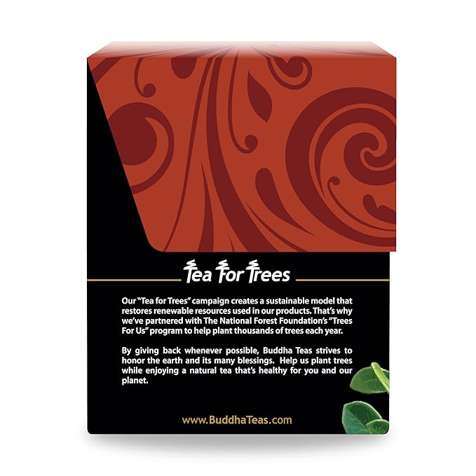 Buddha Teas - Uva Ursi Tea - Herbal Tea - Natural Boost of Vitamins, Minerals, & Antioxidants - Clean Ingredients - Caffeine Free - OU Kosher - Gluten Free - 18 Tea Bags (Pack of 1) - Bloomnest