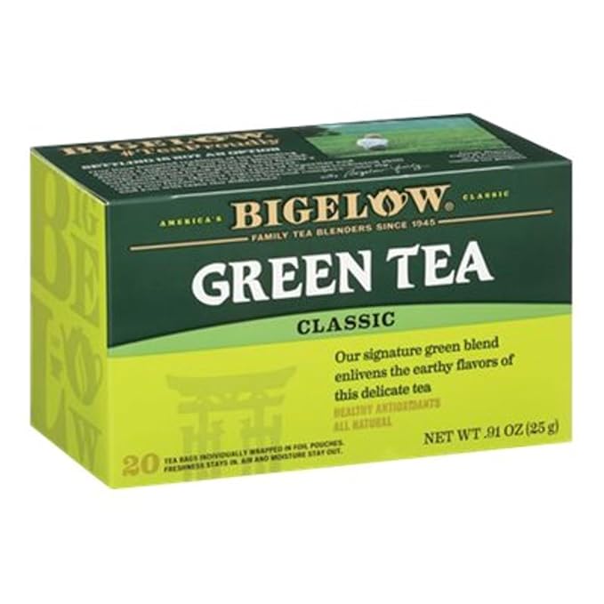 Bigelow Tea Green Tea Bags, Box Of 28 Bags - Bloomnest