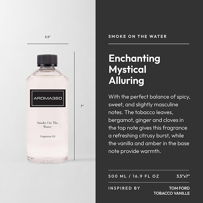 Aroma360 Smoke on the Water 500mL - Bloomnest