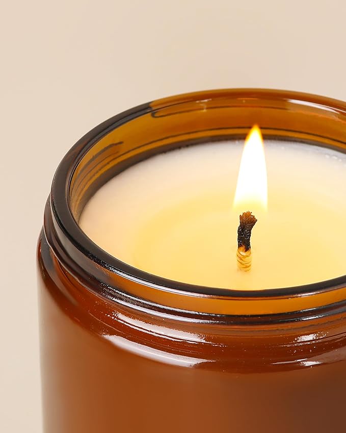 AOOVOO Fresh Coffee Candles - 9 oz Scented Candles, Aromatherapy Candle, Soy Candle for Home Scented - Bloomnest