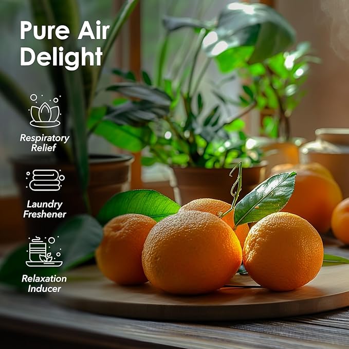 Sweet Orange Essential Oil 16 Fl Oz (Pack of 1) Large Bottle for Aromatherapy Diffusers Candles and DIY Crafts - Bloomnest