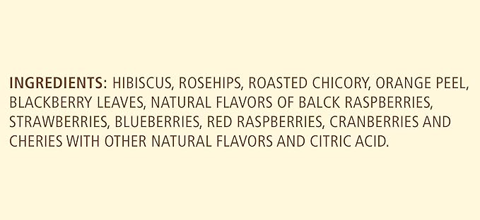 Celestial Seasonings Wild Berry Zinger Herbal Tea, Caffeine Free, 20 Tea Bags Box (Pack of 3) - Bloomnest