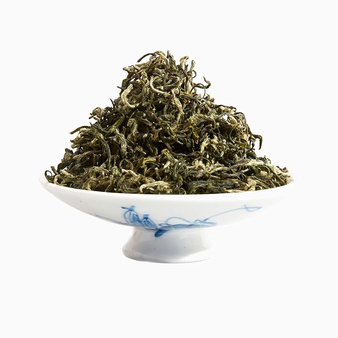 ChaWuWarmSun-[B] BiLuoChun Green Tea,3.5oz(100g),Loose Leaf Tea,DongTing Mountain,Chinese Famous Green Tea - Bloomnest