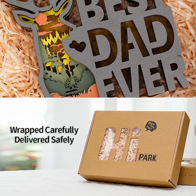 3D Wooden Animal Carving LED Night Light, Wood Carving Light, Modern Home Decoration, Decorative Tables, Cabinets, Living Rooms, Bedrooms, Offices, Farmhouses, Bookshelves, Perfect Holiday Gifts - Bloomnest