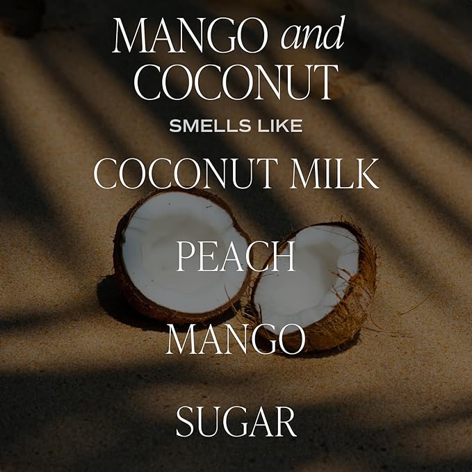 Sweet Water Decor Mango and Coconut Reed Diffuser – Room Decor Aesthetic with Long-Lasting Premium Fragrance of Mango, Pineapple, Orange, Peach, Coconut Milk for 4 Months – Ideal for Home Decor - Bloomnest