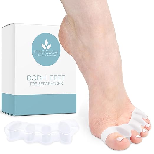 Mind Bodhi Toe Separators/Toe Spacers - For Men and Women - Regular Size – White - Bloomnest