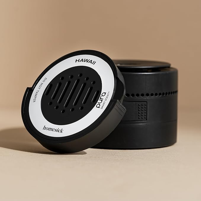 Pura and Homesick - Fragrance for Pura Car Diffuser - Clean & Safe Luxury Diffuser Scent - Long-Lasting Fragrance for 30 Days of Aroma - Hawaii - Bloomnest