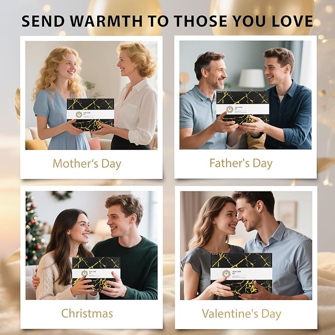 30pcs Valentines Day Gifts for Men & Women, Skin Care Set, Body & Facial Kit Gifts, Face Cream, Bath Oil, Scented Candle, Face Serum, Facial Skin Care Set, Bath & Body Set, Birthday, Christmas - Bloomnest