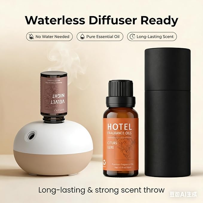 Citrus Luxe Diffuser Oil – Luxury Hotel-Inspired Essential Oils for Diffusers Aromatherapy – Fragrance Oil Blend – Home Essentials for Bedroom, Living Room & Bathroom – 30ml - Bloomnest