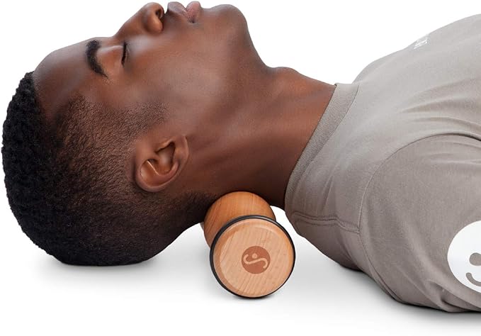 Body Back Wood Back Roller, Spine Stretcher & Aligner, Ma Roller, Back Cracker for Back Pain Relief and Muscle Recovery, Manual Back Massager, Wood Therapy Massage Tool (15 inch) - Bloomnest