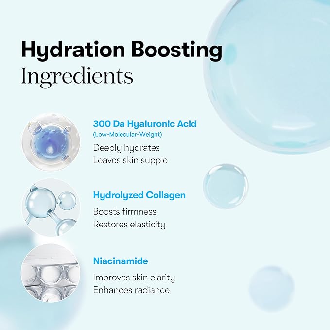 VT COSMETICS Hydrop Reedle Shot 100hl 2-Step Hydrogel Mask(34.5gx4ea), Intensive Hydrating, Exosome Hyaluronic Acid, Dewy & Glass Skin, Overnight Melting Mask, Korean Facial Mask - Bloomnest