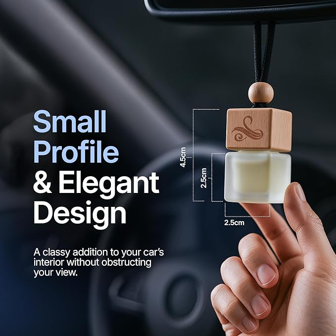 Solvere Diffuser with Vent Clip | Strong Automotive Freshener Long Lasting | Powerful Car Fresheners for Men with Odour Eliminating Technology | Luxury Air Freshener by Perfa - Bloomnest