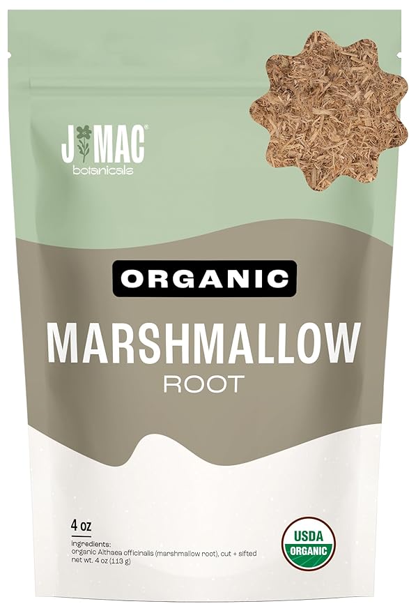 J Mac Botanicals Organic Marshmallow Root Herb Tea - Bloomnest