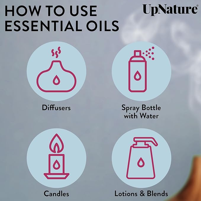 UpNature Dream Sleep Essential Oil - 2 Oz – Sleep Peacefully, Soothing Scent, Calming, Serenity - Undiluted, Non-GMO, Aromatherapy with Dropper - Bloomnest