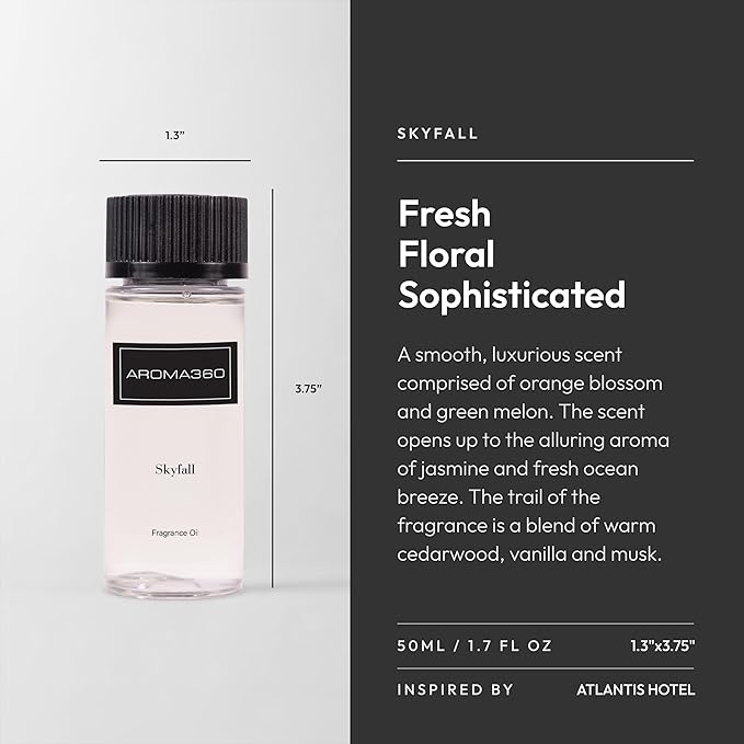 Aroma360 Skyfall 1.7 fl oz, 50mL - Bloomnest