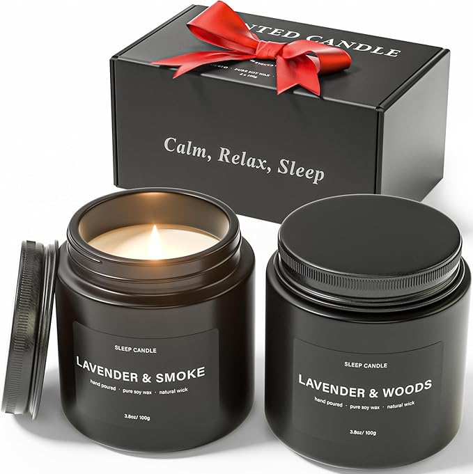 BOYUJK Candles for Home - Scented Candle Set for Stress Relief and Sleep, Birthday Gifts for Men - Bloomnest