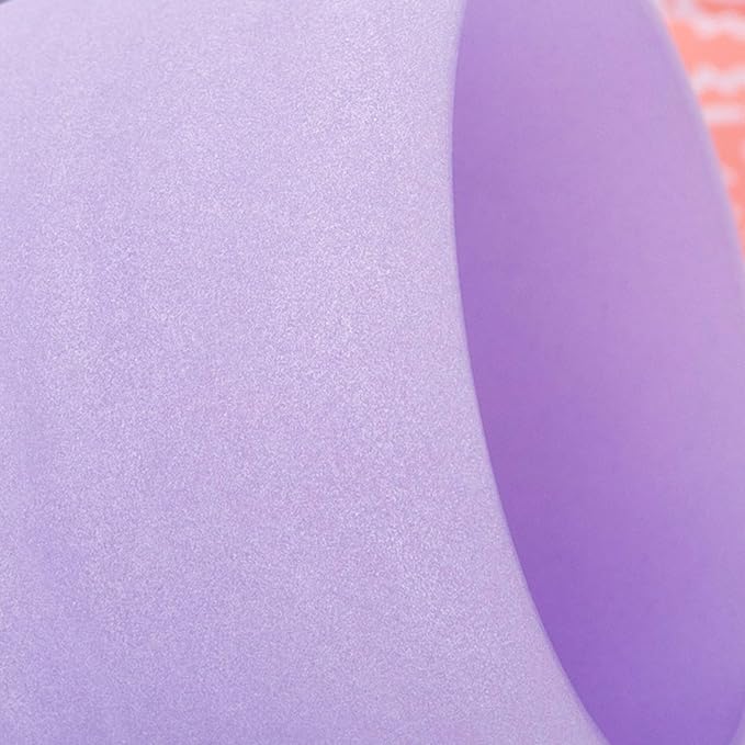 432Hz B Crown Chakra Purple Color Frosted Quartz Crystal Singing Bowl 8 inch sound healing - Bloomnest