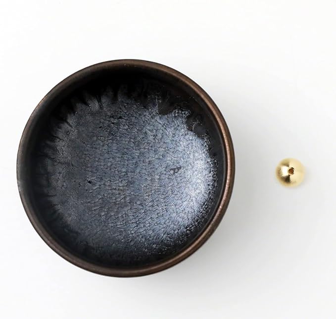 Asayu Japan Low Smoke Incense Gift Set with Incense Holder and Brass Stand, Agarwood Incense Sticks with Zen Holder - Bloomnest
