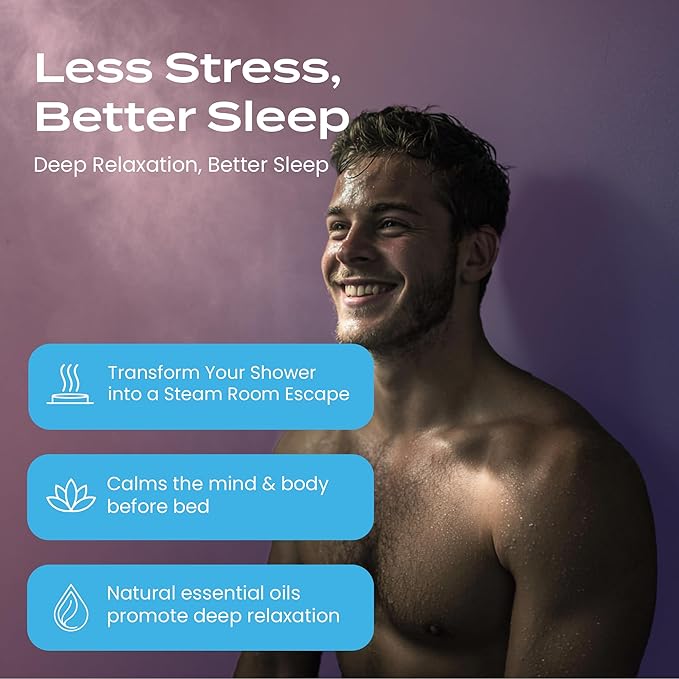 Body Restore Shower Steamers Aromatherapy 6 Pack – Valentines Day Gifts for Her and Him, Birthday Gifts for Women and Men, Relaxation, Stress Relief, Self Care – Bloom - Bloomnest