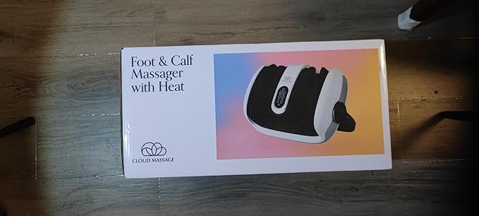 Cloud Massage Shiatsu Foot Massager with Heat – Deep Kneading for Pain Relief – Perfect for Father’s Day, Circulation & Relaxation – Ideal for Plantar Fasciitis, Neuropathy & Arthritis - Bloomnest