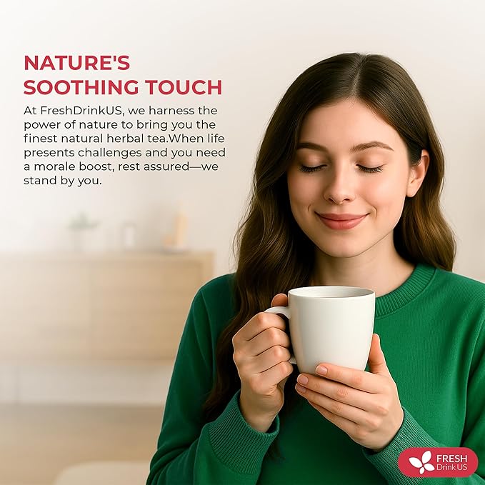 Premium Happy Throat Herbal Tea – 135 Bags Of Supper Tea Blend: Marshmallow Root, Slippery Elm & Ginger – Dry & Sore Throat Relief – Caffeine-Free, No Honey, No Citrus – No Sugar - Bloomnest