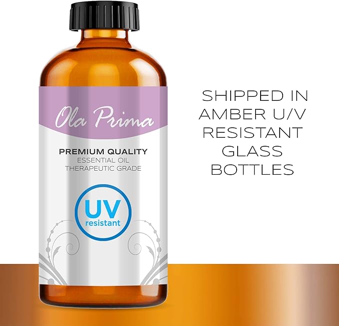 Ola Prima Bergamot Essential Oil for Aromatherapy - 8 Fluid Ounces - Bloomnest
