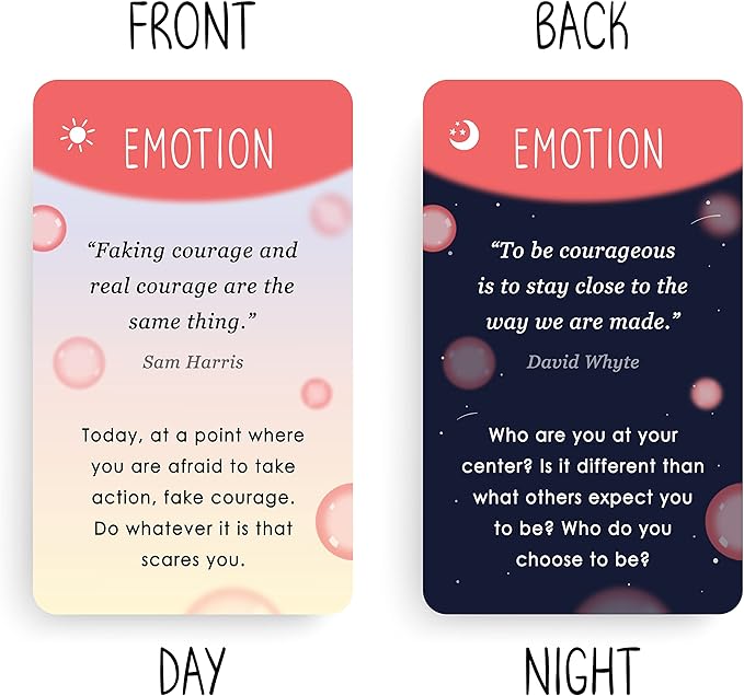 BEST 100 Mindful Prompts for Self Care & Stress Relief | Cards to Reduce Anxiety & Increase Relaxation | Perfect Mindfulness Gift | Beyond Positive Affirmations | Meditations For Kids, Teens, & Adults - Bloomnest