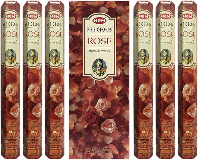 Precious Rose Incense Sticks and Incense Stick Holder Bundle Insence Insense Hem Incense Sticks TRUMIRI