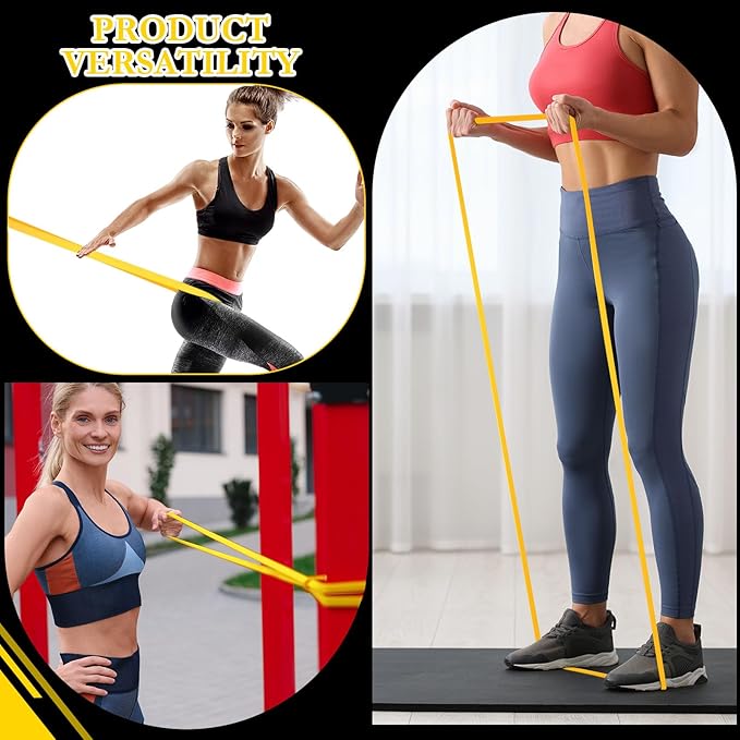 8 Pcs Resistance Bands Pull up Bands Pull up Assistance Bands Exercise Workout Bands for Working Out Muscle Training Physical Therapy Muscle Training Men and Women - Bloomnest