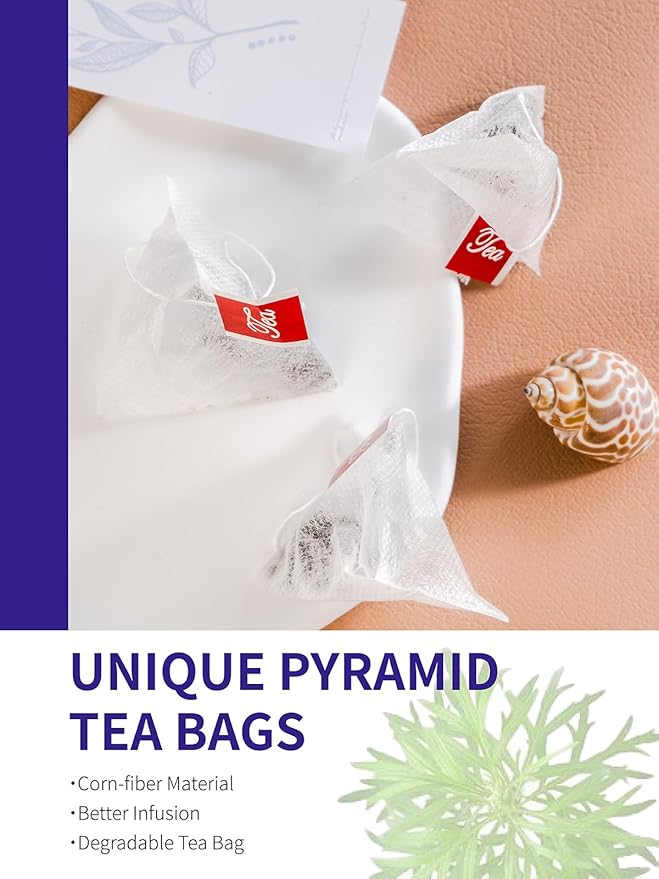 TeeLux Mugwort Tea Bags - Natural Dried Mugwort Herb Tea, Caffeine Free, 40 Tea Bags - Bloomnest