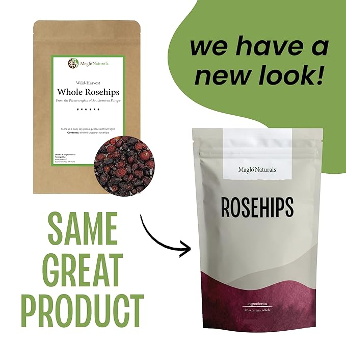 Whole Rosehips | Wild Harvest from Eastern Europe - Bloomnest