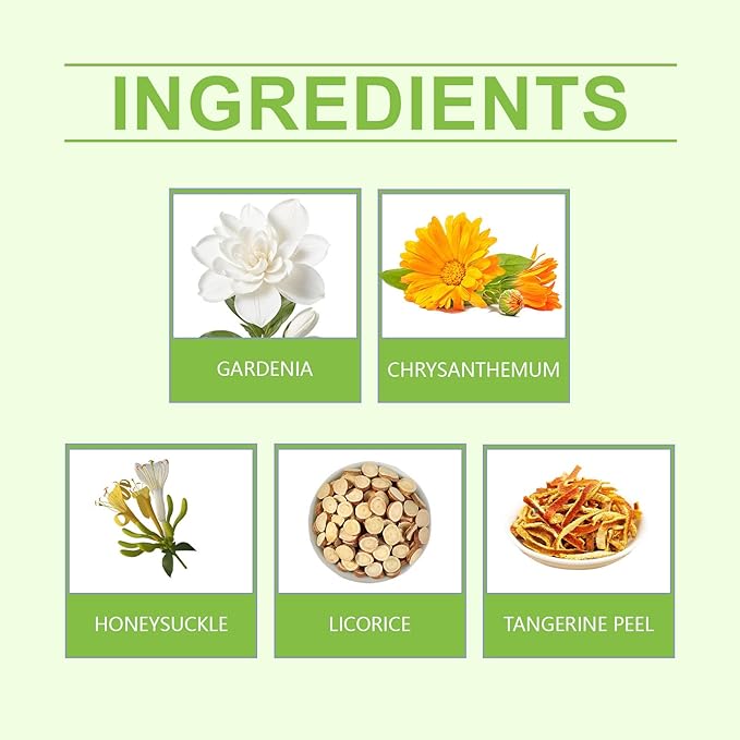 Natural plant slimming tea to help you lose weight - 14-day detoxifying slimming tea, smooths belly fat, reduces appetite, 5g*15 bags - Bloomnest
