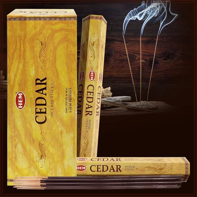 TRUMIRI Cedar Incense Sticks & Holder Bundle TRUMIRI