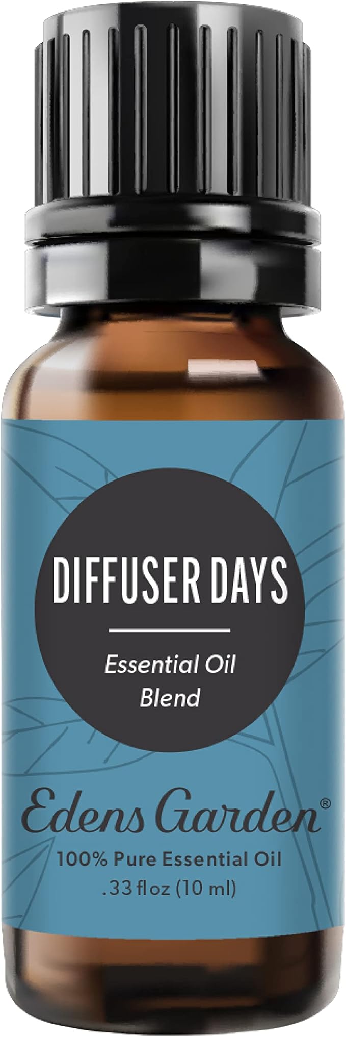 Edens Garden Diffuser Days Essential Oil Blend- 100% Pure Premium Grade, Undiluted, Natural, Therapeutic, Aromatherapy, The Best for Diffusing, Candle, Laundry, Humidifiers 10 ml (.33 fl oz) EdensGarden