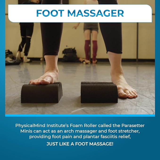 PARASETTER MINIS Foam Roller for Foot and Heel Pain Relief, Relieve Planter Fasciitis – Patented Foot and Arch Massager Tool - Bloomnest