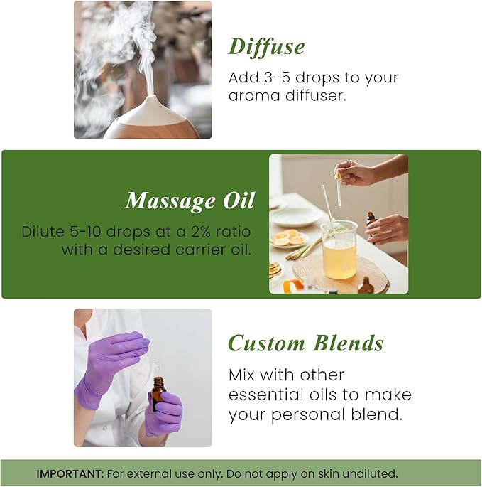 Handcraft Blends Bergamot Essential Oil – Huge 4 Fl Oz – 100% Pure and Natural – Premium Grade Essential Oil for Diffuser and Aromatherapy, Skin, Massage, Candle and Soap Making Fragrance - Bloomnest
