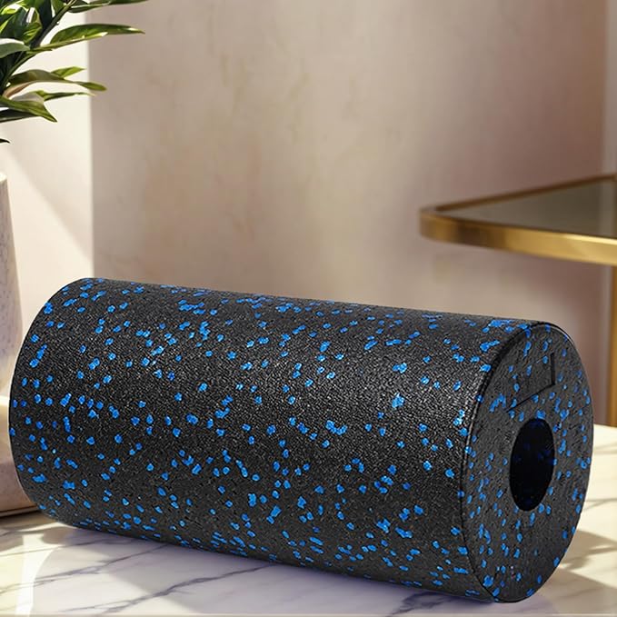 Foam Roller, Deep Tissue Massage Cylinder with Firm Support, Full Body Recovery Roller with Portable Design, Muscle Tension Relief Legs Arms Back, Neck Foot Yoga Pilates Stretching Exercise Travel - Bloomnest