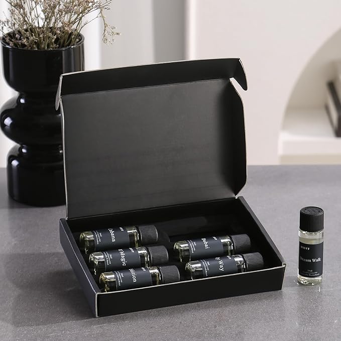 Hotel Collection Fragrance Oil Set 20 mL / 0.68 fl oz – Luxury Aromatherapy Essential Oils for Diffuser & Home Scenting, Inspired by Iconic 5-Star Hotels – 6 Premium Scents Gift Set - Bloomnest