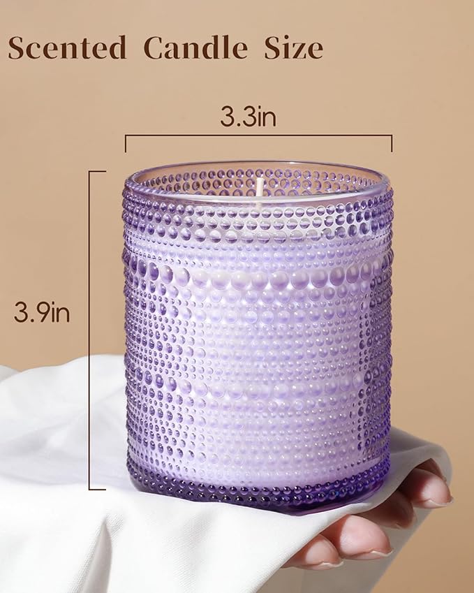 Lavender Scented Candles for Women Gift, Mother's Gift 60 Hours Aromatherapy Candle, Soy Candles for Home Scented, Birthday Gifts Mothers Day Candle for Home - Bloomnest