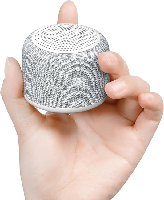 REACHER Travel White Noise Sound Machine,Portable Mini Noise Machine for Sleeping with 20 Soothing Sounds, Small Bluetooth Speaker, Baby, Adults, Rechargeable - Bloomnest