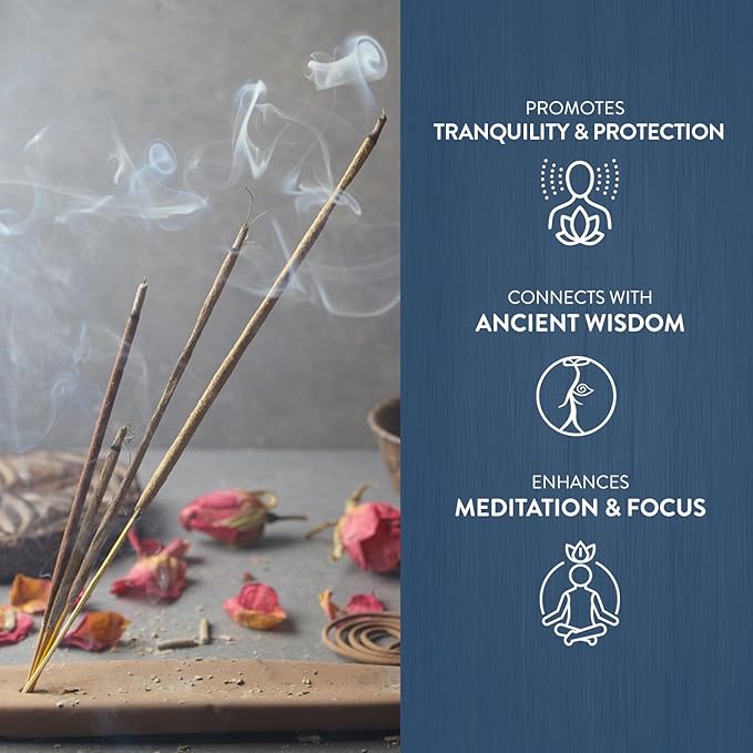 Hem Celtic Way of Life Masala Incense Sticks | Natural Fragrance of Sandalwood for Positivity | Smudge Healing Incense for Stress Relief & Cleansing | Gift Set - Pack of 12 (15 GMS Each)